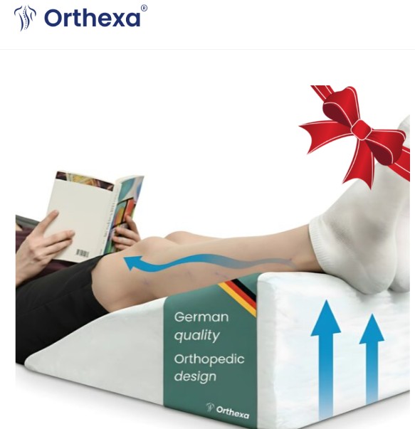 Naročilo medicinske blazine za dvig nog direktno pri prodajalcu Orthexa.