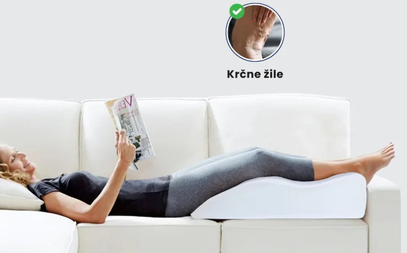 Ortopedska blazina, lajša težave s krčnimi žilami